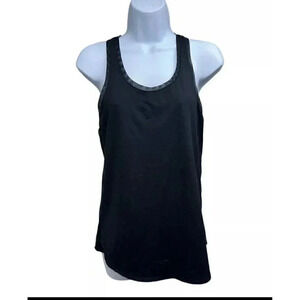 Fabletics razor back black active sports tank Size Small Women’s